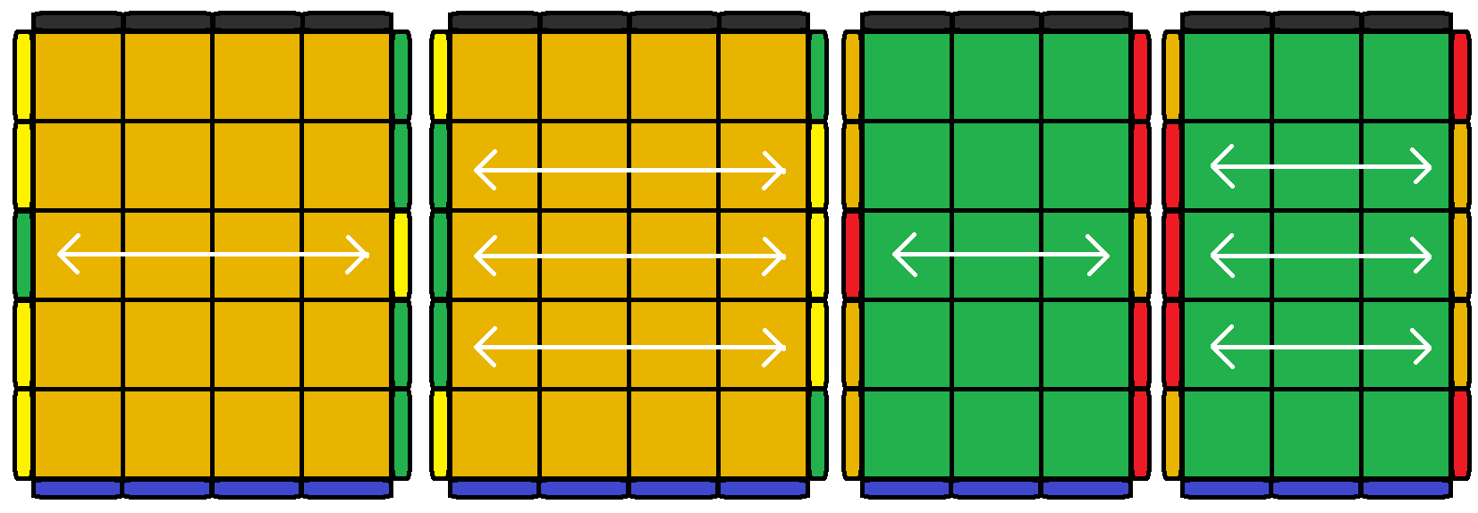 3x4x5のパリティ操作 ちゃんと解説 ルービックキューブ Karabendayo