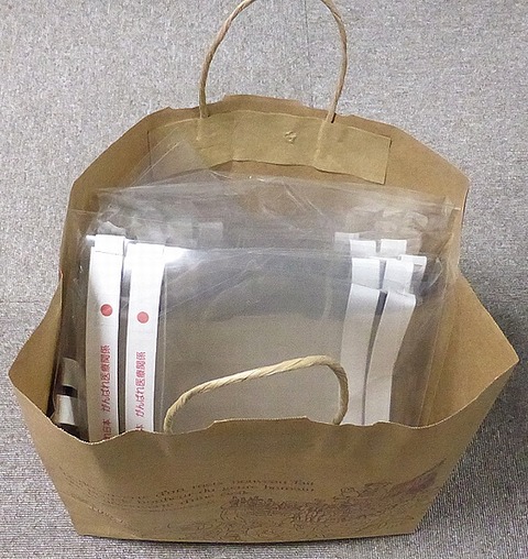 A4ラミネートで作るシールド搬送袋