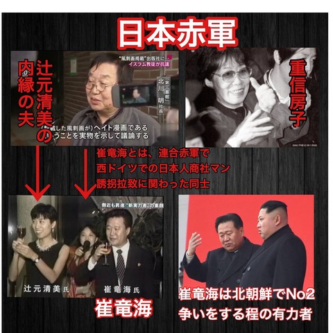 辻元清美の人脈