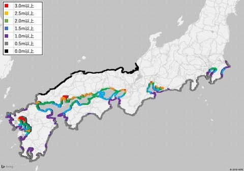 高潮ハザードマップ