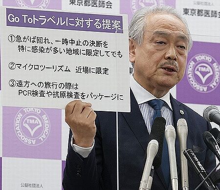 東京都医師会長名前は知らん