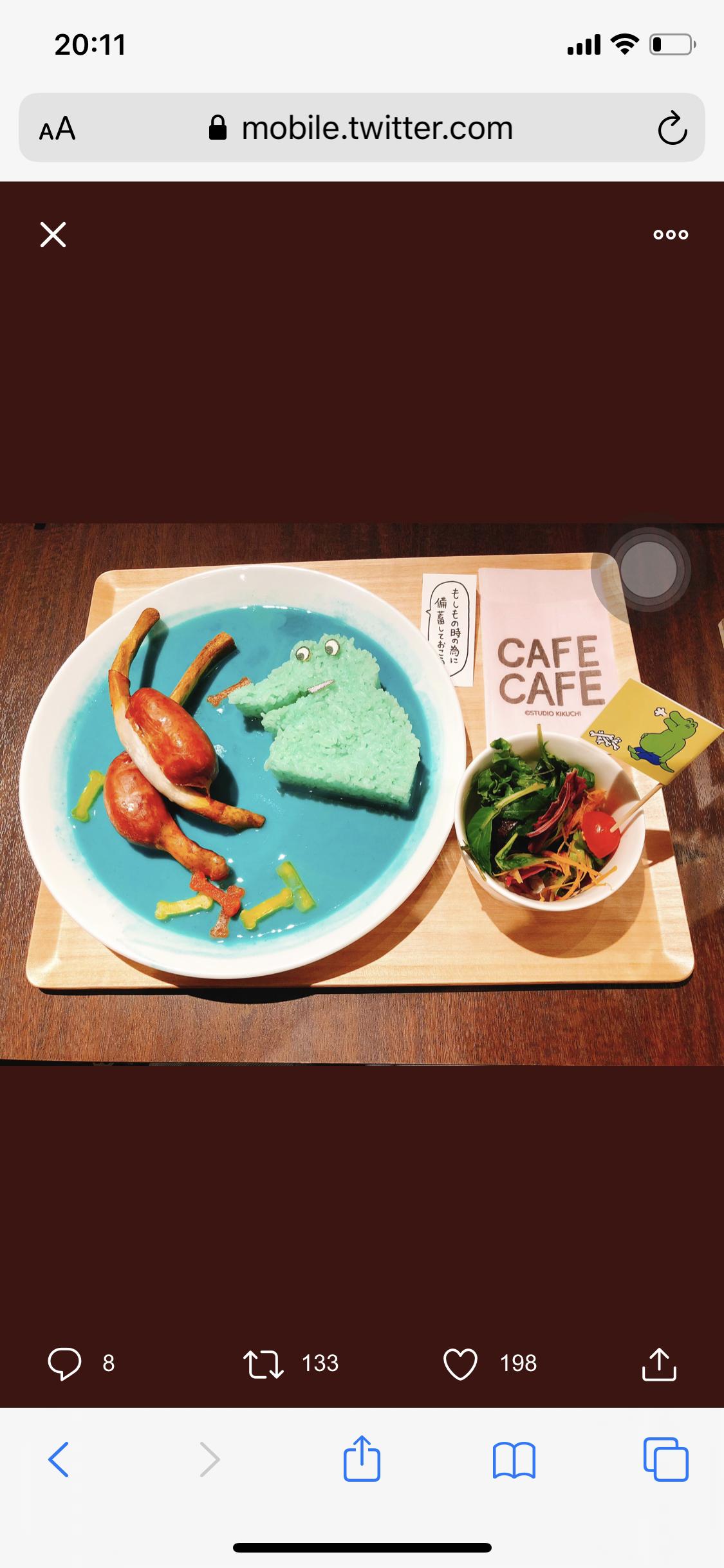 コラボ カフェ ワニ