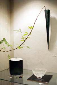 荒川尚也ガラス作品展 夏の終わりに・・」 2013年9/14～21 : グラス