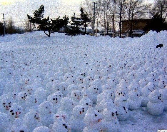 クリエイティブな雪だるま24選 カラパイア クリエイティブな雪だるま24選 カラパイア
