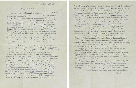 アインシュタインが書いた手紙がオークションにかけられる 中にはヒトラーに対する警告文も カラパイア