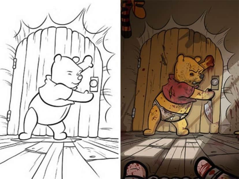汚れちまった心だもんだから 子どものぬり絵を大人が塗ったら邪心が溢れて止まらない カラパイア 汚れちまった心だもんだから 子どものぬり絵を大人が塗ったら邪心が溢れて止まらない カラパイア