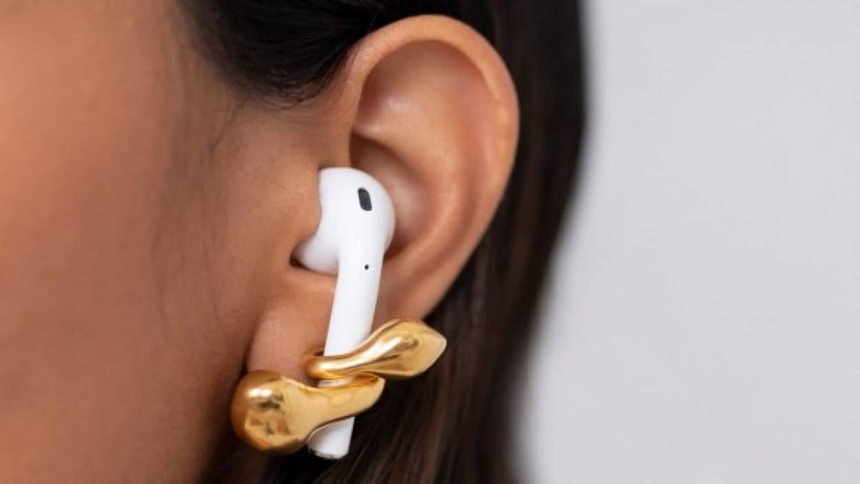 AirPods紛失防止用ピアス