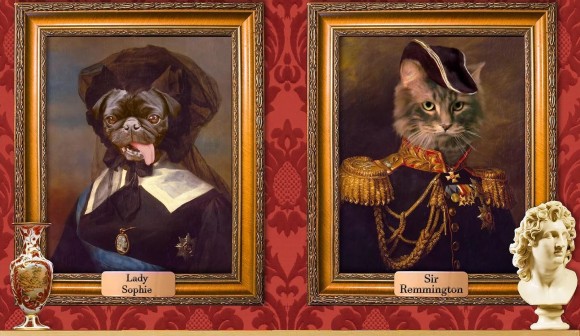 愛犬や愛猫を高貴な貴族大変身 中世の名画のように仕上げてくれる ペットの肖像画 作成サービスが爆誕 カラパイア