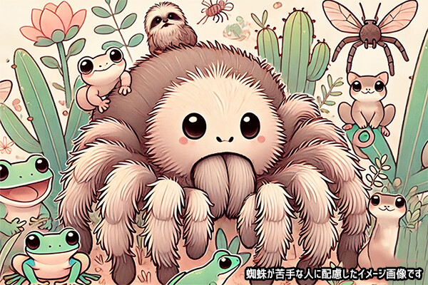 タランチュラはコミュ力が高く様々な動物との交流が明らかに