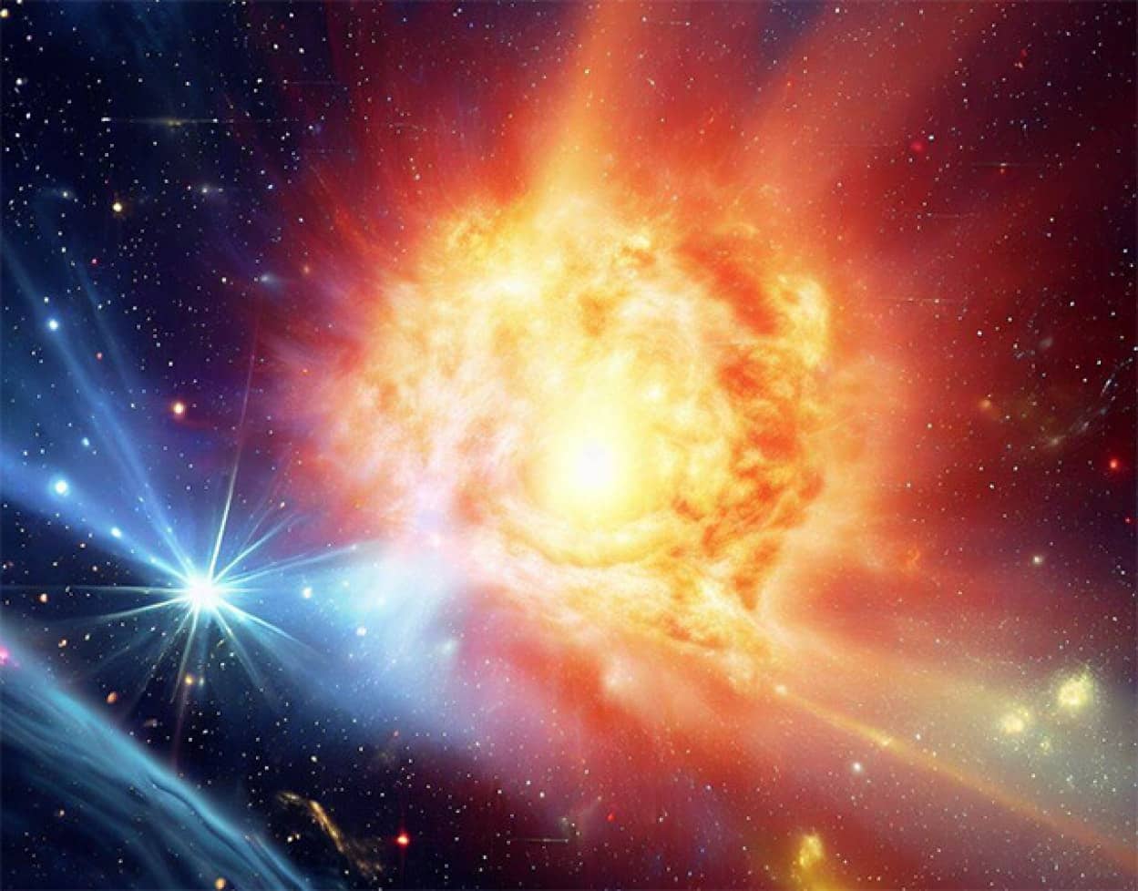 天文学史上最大の宇宙爆発を観測
