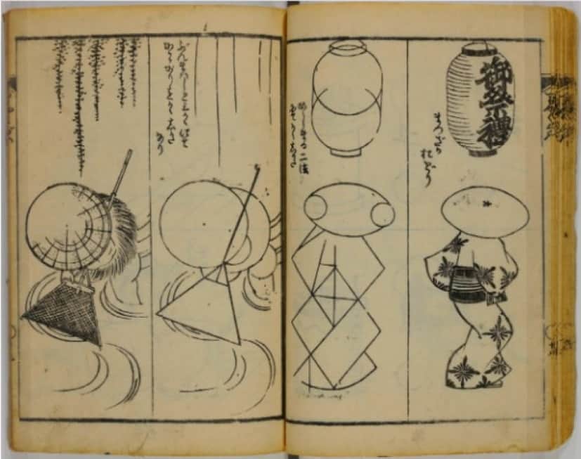 葛飾北斎から学ぶ絵の描き方 絵を描くための手引書 略画早指南 がインターネット公開 カラパイア