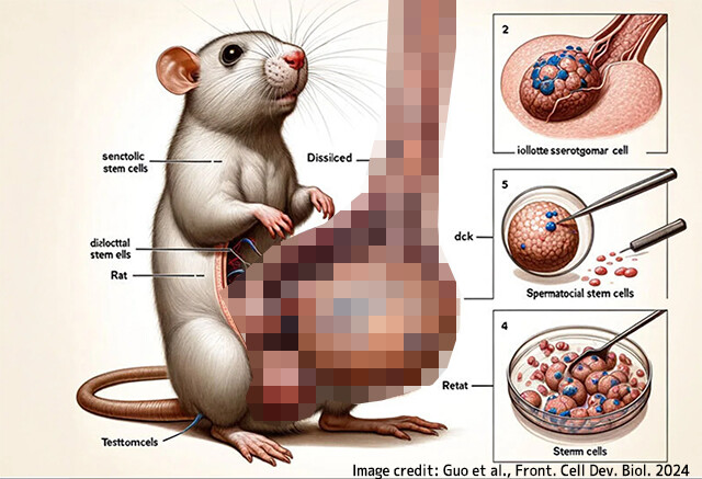 なぜこれで査読が通った？巨大イチモツを持つネズミのAI画像が学術誌に掲載され物議