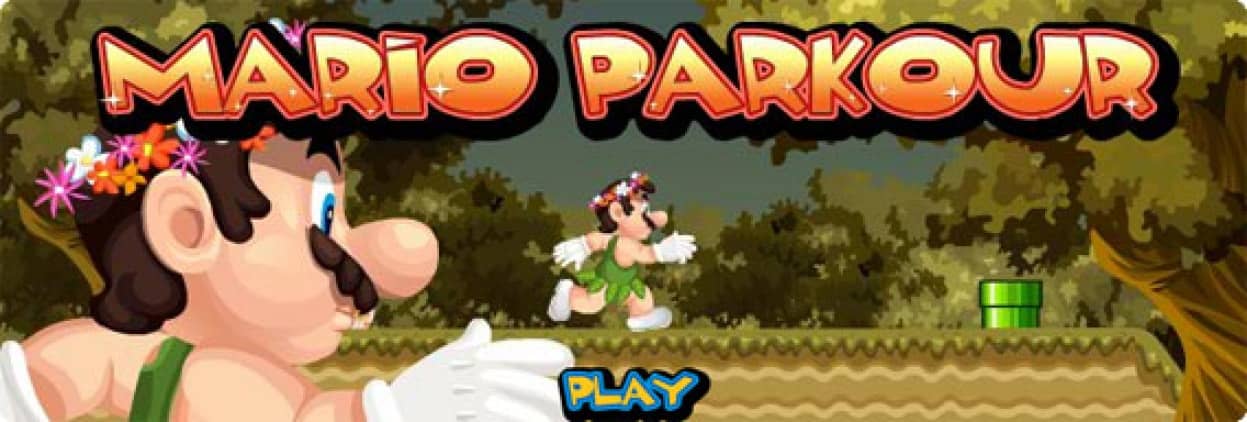 マリオでパルクールをプレイしよう Mario Parkour カラパイア