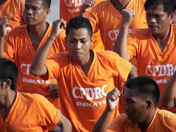 Philippine Prison Prisoners Dance Dancing 6