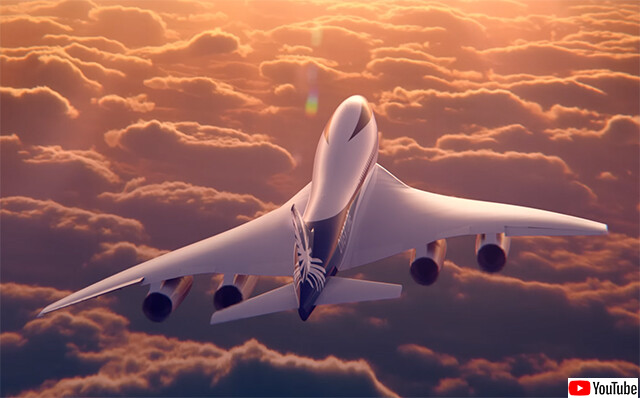 東京-シアトルを4時間半で結ぶ、世界最速の超音速旅客機の最新映像が公開