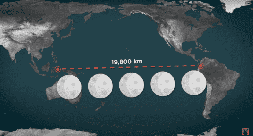 月が5個余裕で入る 太平洋の広さを実感しよう カラパイア