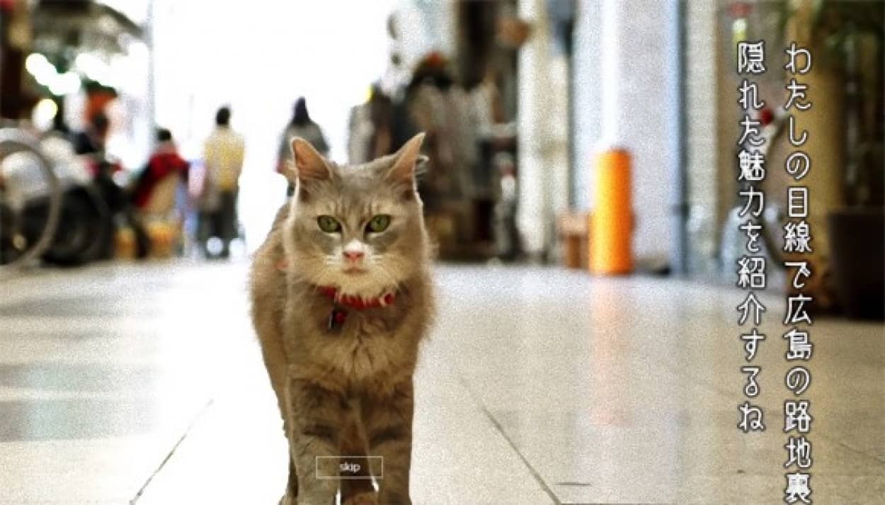 これは行きたくなる ネコ目線で街並みを紹介する広島県の キャットストリートビュー が世界で話題に カラパイア