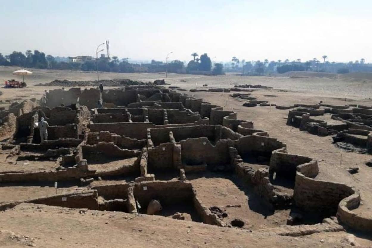 古代エジプトの失われた黄金都市が発掘