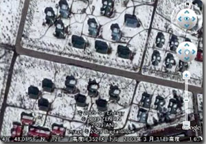 グーグルアース Google Earth で北朝鮮内を偵察してみた カラパイア