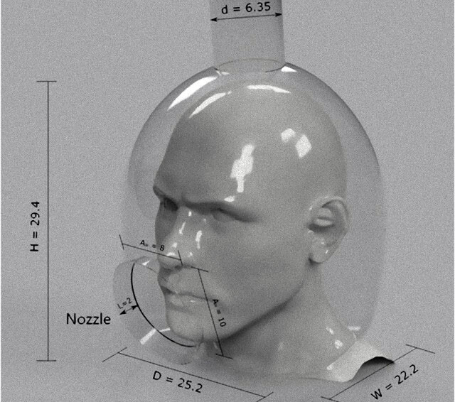 歯科医のコロナ感染リスクを減らすため、患者用の使い捨てヘルメットが開発される