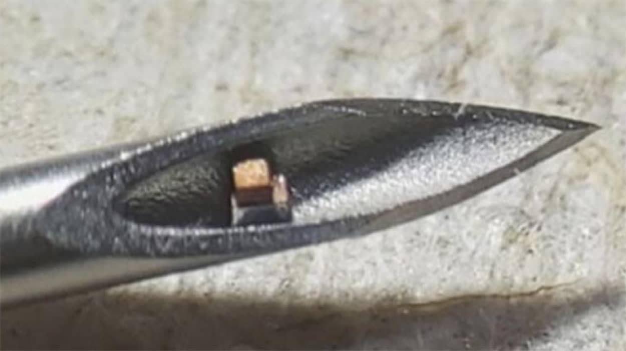 世界最小の電子チップが誕生