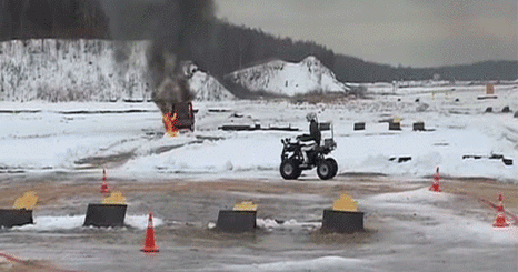 これがロシアのターミネーターだ バギーを乗りこなす人型戦闘ロボットがプーチンにお披露目 その反応は カラパイア これがロシアのターミネーターだ バギーを乗りこなす人型戦闘ロボットがプーチンにお披露目 その反応は カラパイア