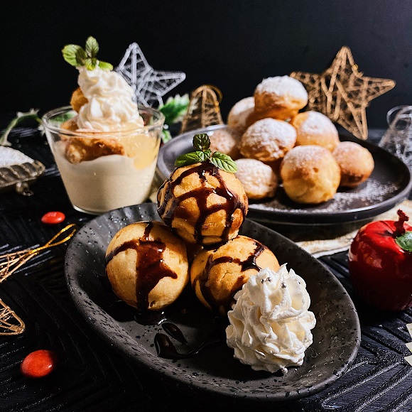 デンマークのふわふわでまん丸なお菓子。たこ焼き器で作る「エイブルスキーヴ」の作り方【ネトメシ】