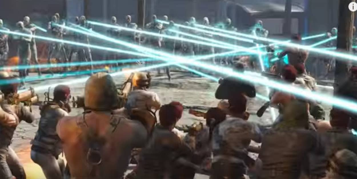 うわすっげ Fallout 4 で50人のレイダーと50体のシンセティックがガチバトルしたらどうなるか カラパイア うわすっげ Fallout 4 で50人のレイダーと50体のシンセティックがガチバトルしたらどうなるか カラパイア