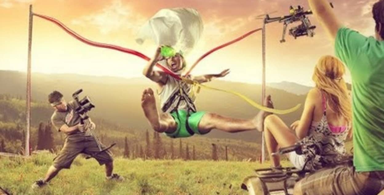 楽しそうな演出ながらやってることは拷問レベル 人間スリングショット パチンコ カラパイア