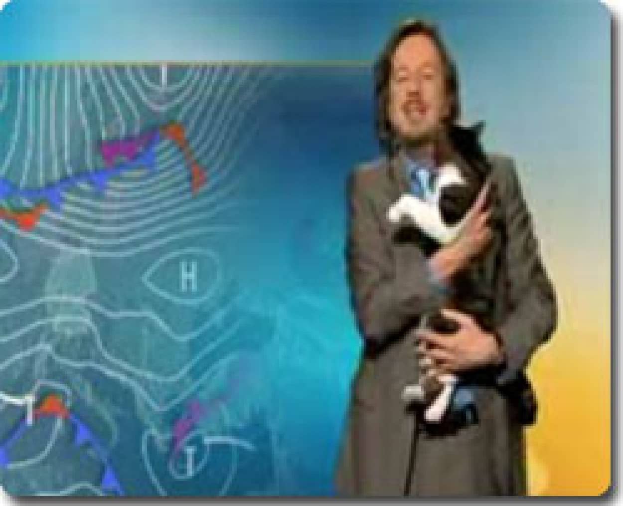 ドイツの天気予報生番組に特別出演しちゃった猫ちゃんが大人気に カラパイア