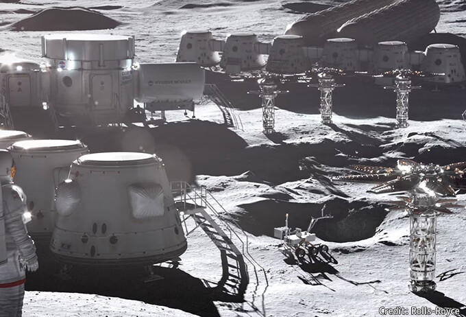 ロールス・ロイスが月面の原子炉開発に挑戦。英国宇宙庁が資金援助
