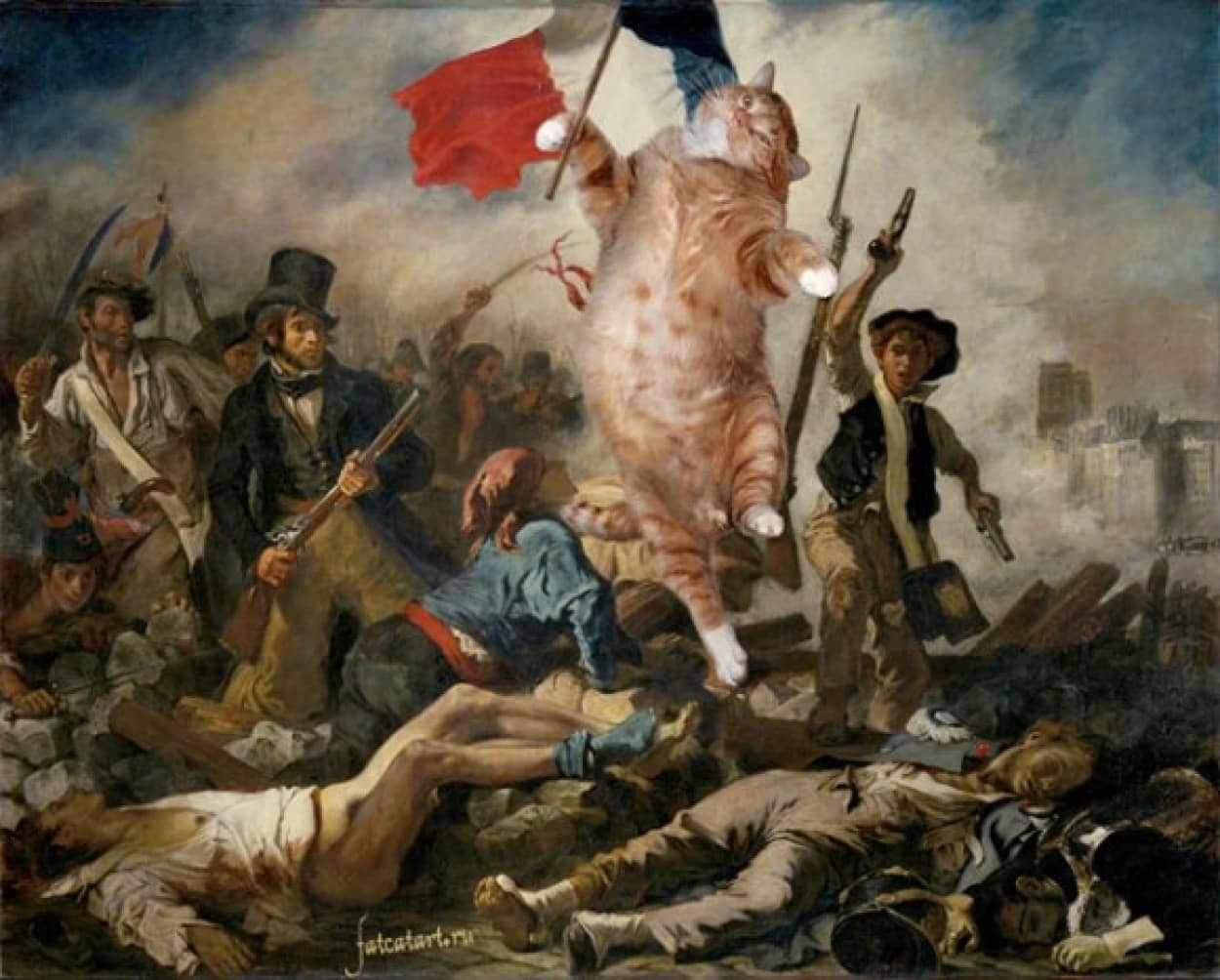 どんな名画でも違和感なく溶け込むことができる存在 それが猫 名画に猫を差し込んでみた画像特集 カラパイア