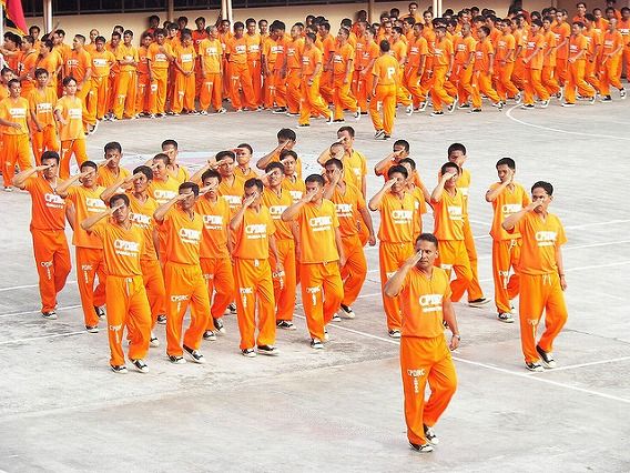 Philippine Prison Prisoners Dance Dancing 20