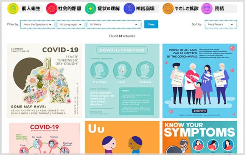 国連の呼びかけで世界中のアーティストがコロナ関連のイラストを作成 無料ダウンロード公開中 カラパイア