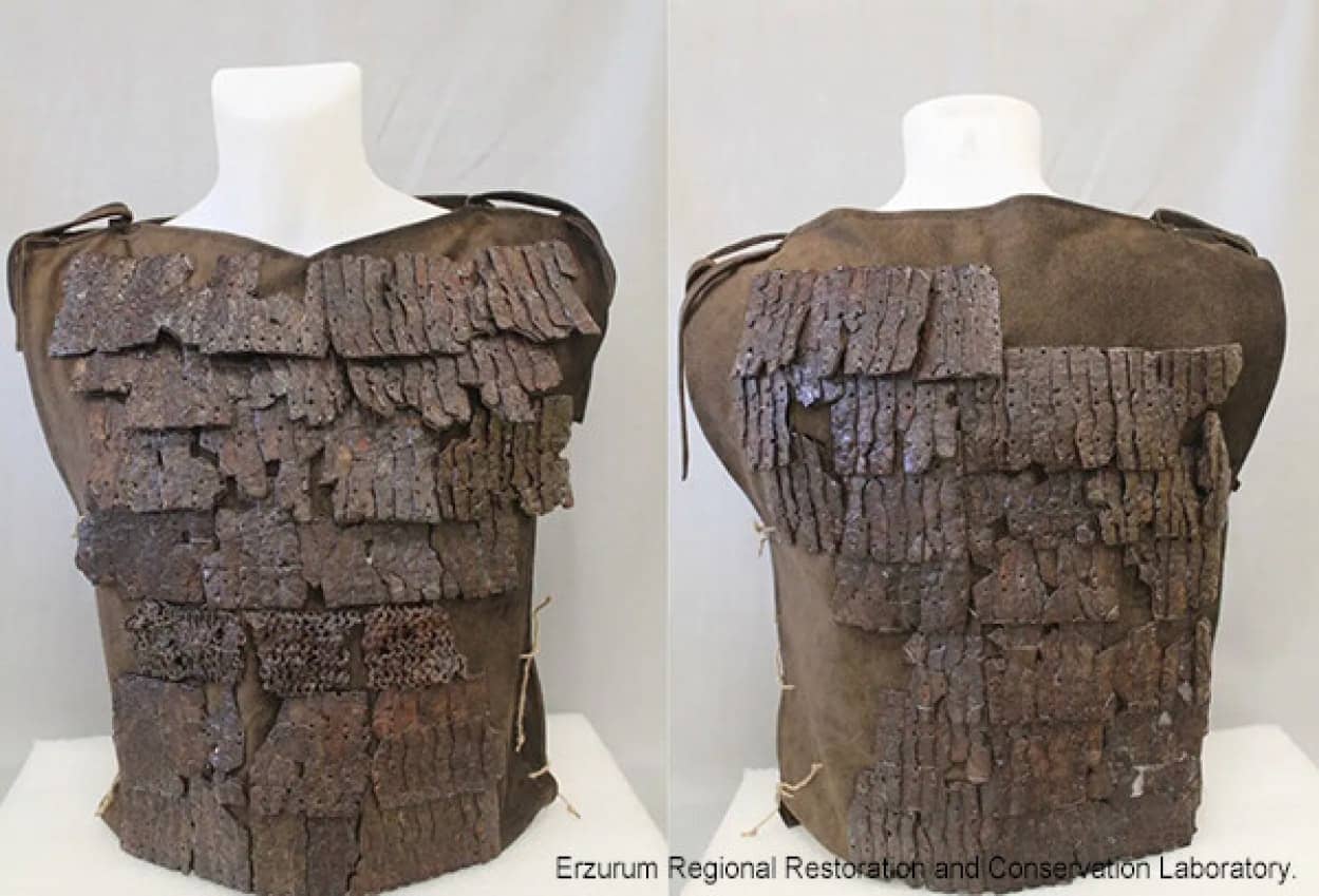 古代ローマの鎧が発見される