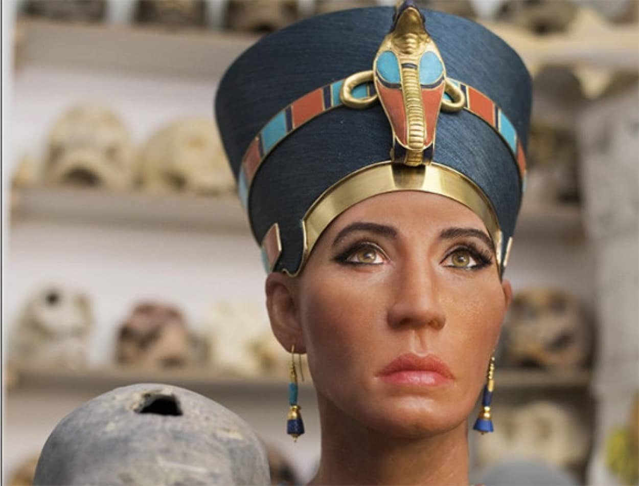 これが絶世の美女と噂された古代エジプト王妃 ネフェルティティ のご尊顔か 3dスキャンで再現された3400年前のミイラの姿 カラパイア