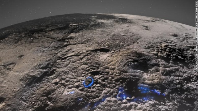 冥王星での生命の可能性は？比較的最近まで活動していた巨大な氷の火山群を発見