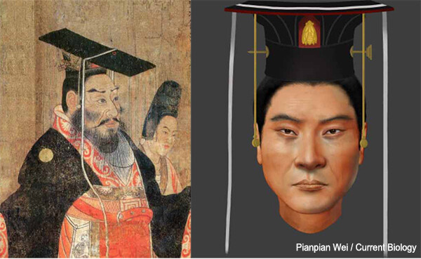 DNAを使って6世紀の中国皇帝、北周の武帝の顔を明らかに
