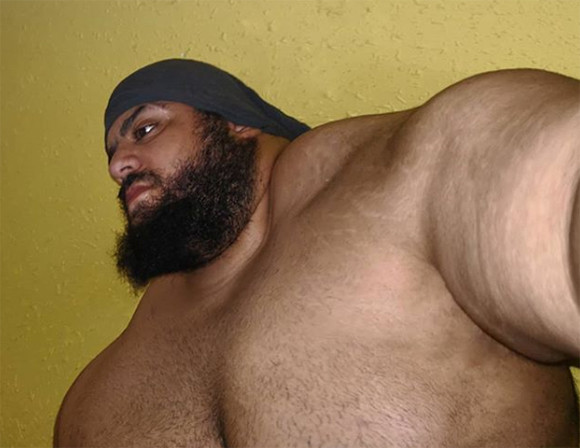 イランのハルク の異名を持つ超絶筋肉のあの男がついに総合格闘技に参戦 ブラジルのハルクと対戦するだとぅ カラパイア