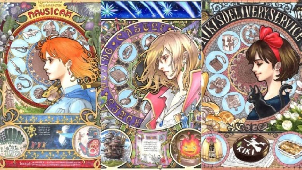 宮崎アニメをアールヌーボー風の肖像画に仕上げた素晴らしい作品が海外で高評価 カラパイア 宮崎アニメをアールヌーボー風の肖像画に仕上げた素晴らしい作品が海外で高評価 カラパイア