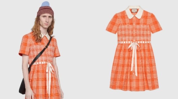 ハイブランド「GUCCI（グッチ）」が男性用ワンピースを発表