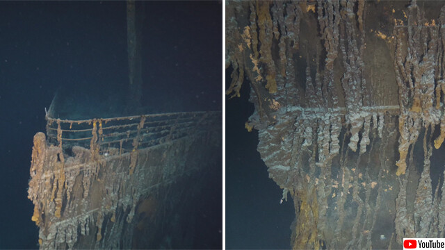 あの悲劇から110年。海に沈んだタイタニック号の高画質映像が公開される - あんてなちゃん(不思議なもの)