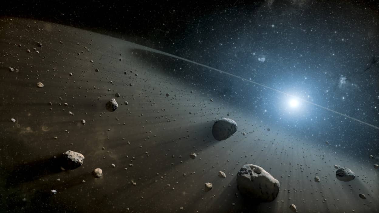 太陽系の小惑星帯に元素周期表範囲外の元素が含まれている可能性