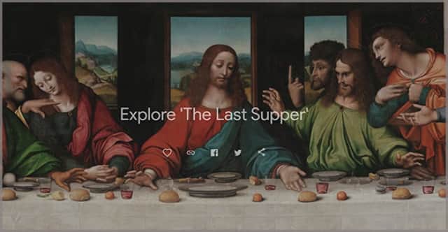 A1303---レオナルド・ダ・ヴィンチ　最後の晩餐　絵画　アート