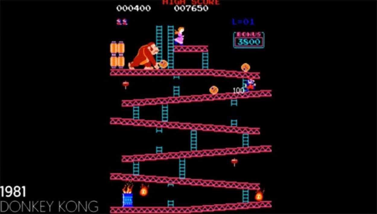 1962年から17年まで 55年間のテレビゲームのグラフィックの進化がわかる映像まとめ カラパイア