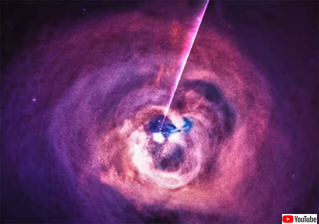 ブラックホールの悲痛な叫び？NASAが可聴化した音声映像（要音声）