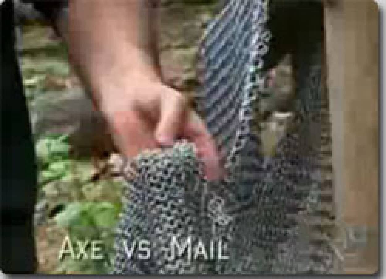 くさりのかたびら チェーンメイル の防御力を試してみた カラパイア