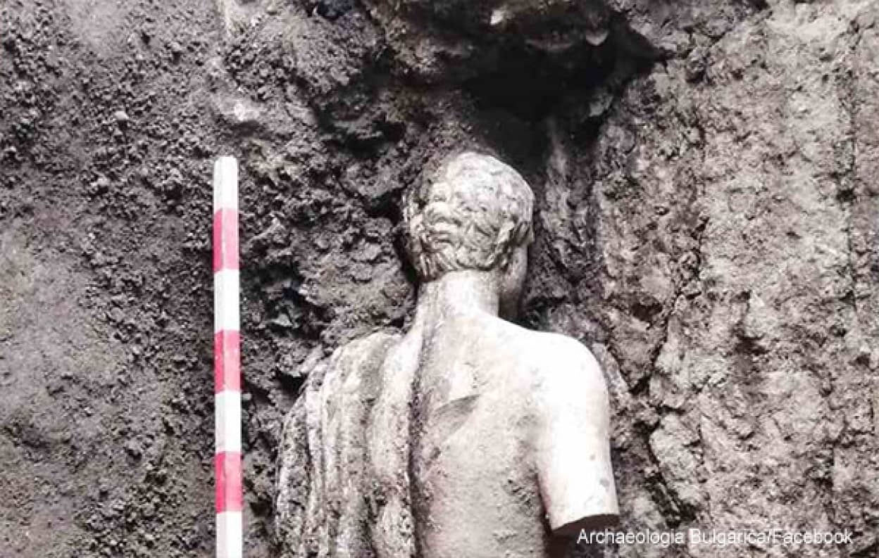 ブルガリアでほぼ完ぺきなギリシャ神、ヘルメス像を発見