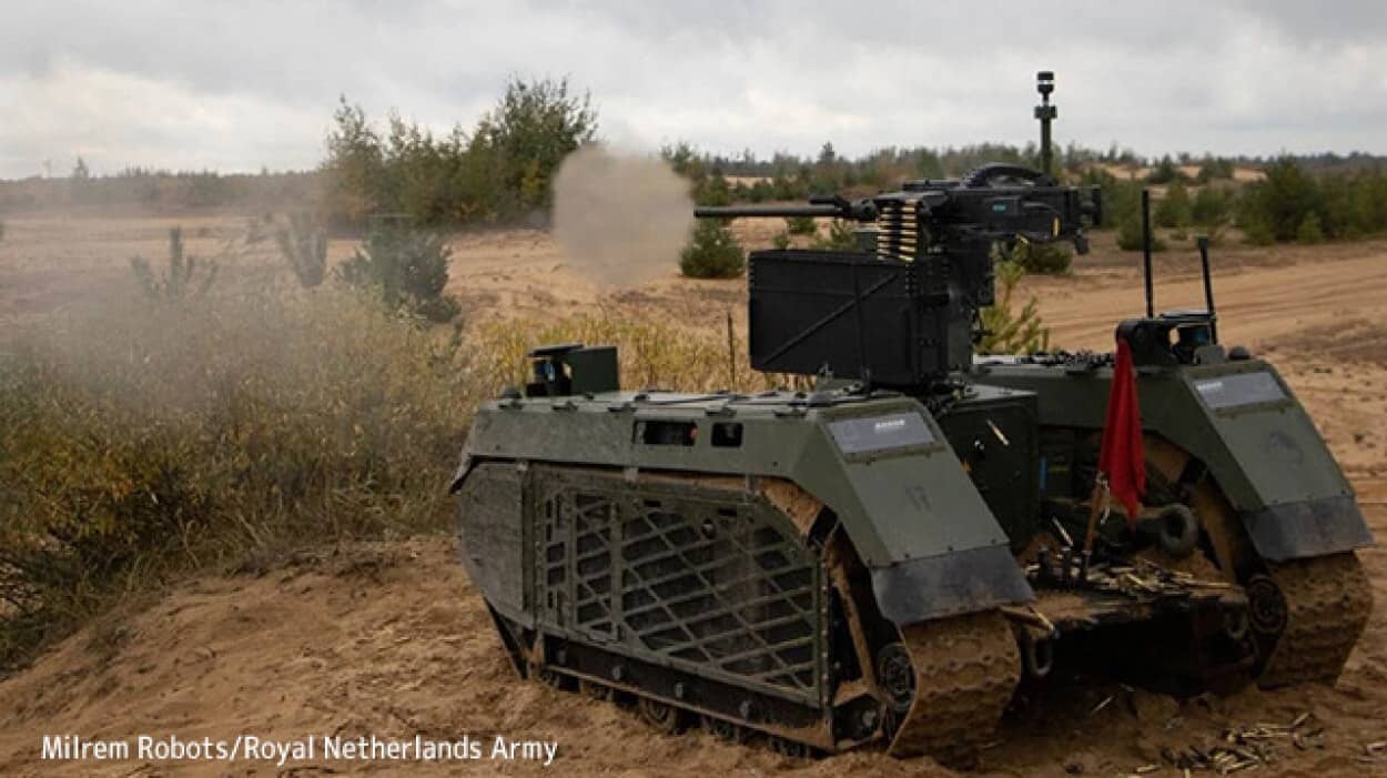 オランダ軍のキラーロボット車両が実験配備