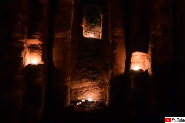 ウサギの巣穴ほどの小さな穴の奥には・・・テンプル騎士団の驚くべき秘密の地下洞窟